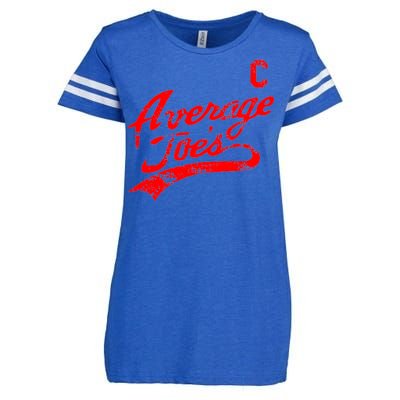 Vintage Average Joe's Gym Enza Ladies Jersey Football T-Shirt