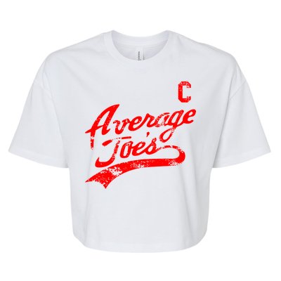 Vintage Average Joe's Gym Bella+Canvas Jersey Crop Tee