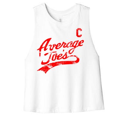 Vintage Average Joe's Gym Women's Racerback Cropped Tank