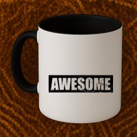 Vintage Awesome Logo Mug