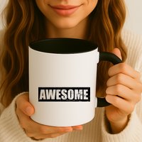 Vintage Awesome Logo Mug