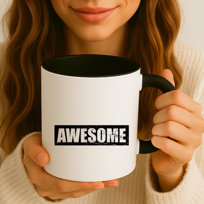 Vintage Awesome Logo Mug