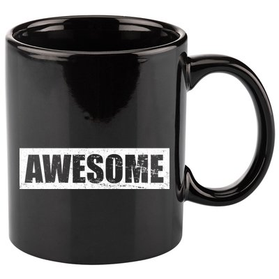 Vintage Awesome Logo 11oz C Handle Ceramic Mug