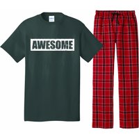 Vintage Awesome Logo Pajama Set