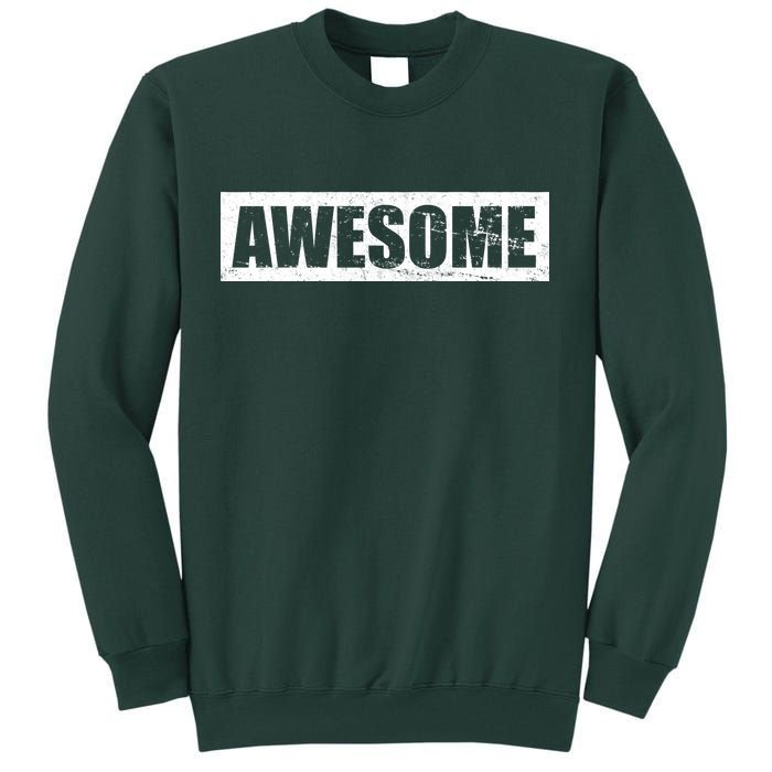 Vintage Awesome Logo Tall Sweatshirt