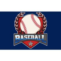 Vintage Baseball Fan Logo Bumper Sticker