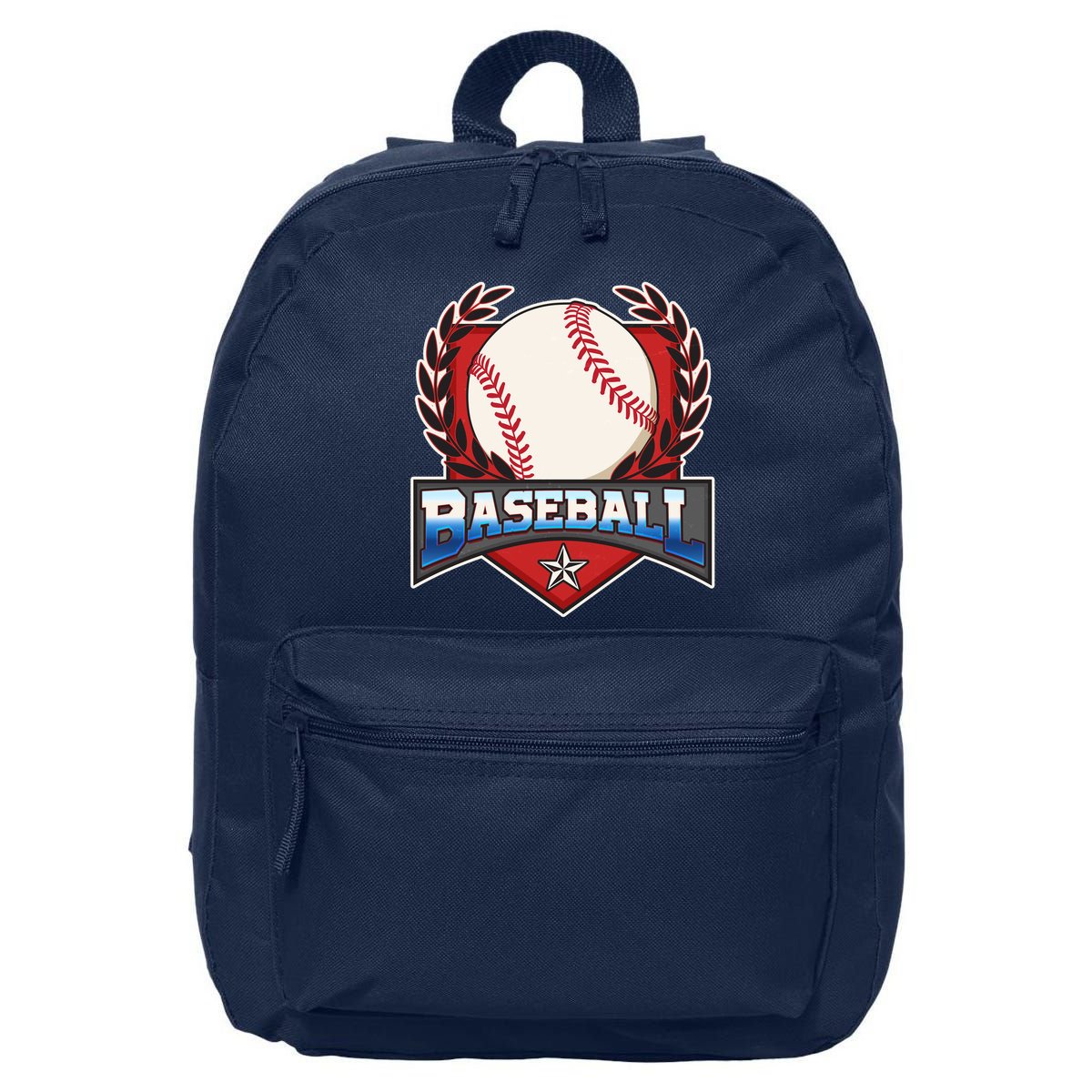 Vintage Baseball Fan Logo 16 in Basic Backpack