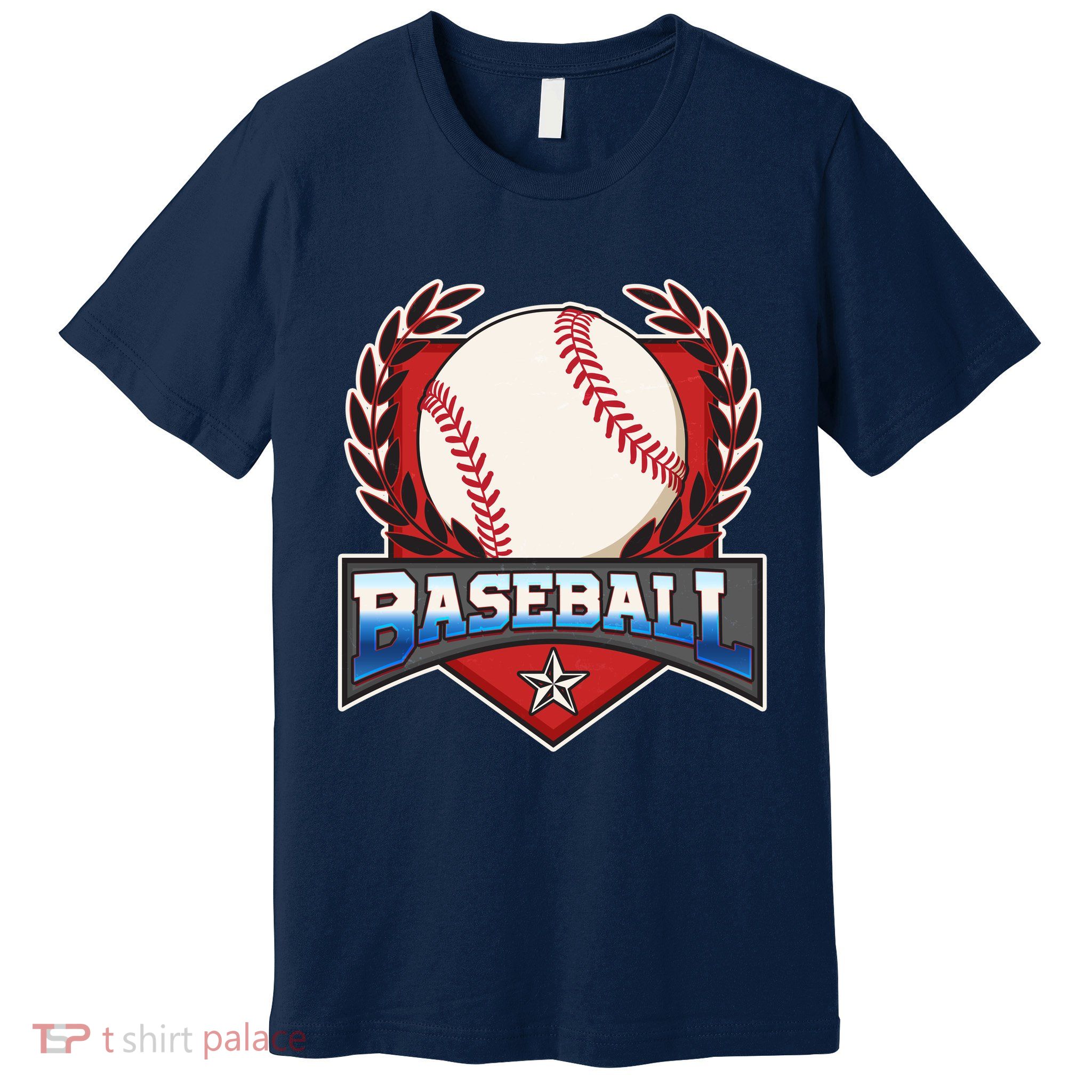 Vintage Baseball Fan Logo Premium T-Shirt