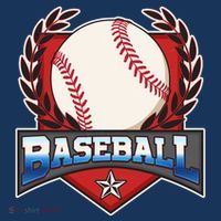 Vintage Baseball Fan Logo Womens T-Shirt
