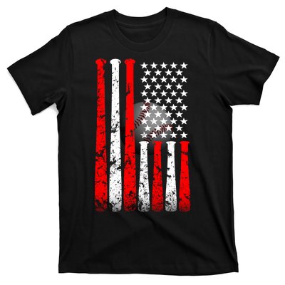 Vintage Baseball Flag T-Shirt