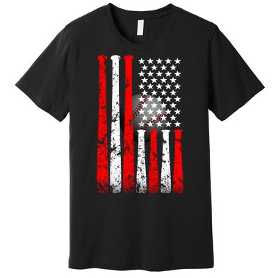 Vintage Baseball Flag Premium T-Shirt