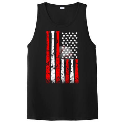 Vintage Baseball Flag PosiCharge Competitor Tank