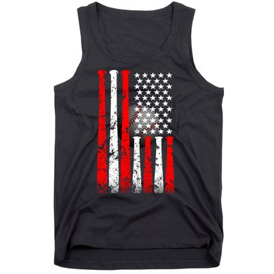 Vintage Baseball Flag Tank Top