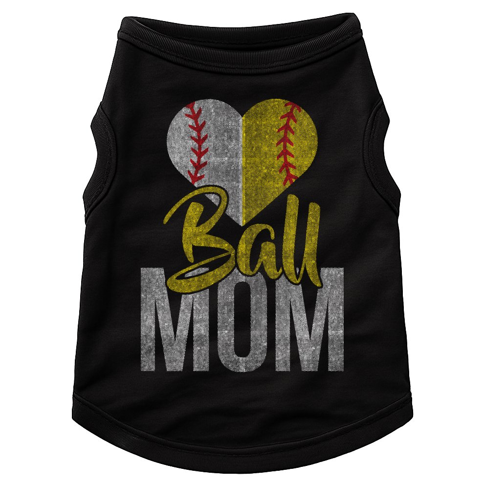 Vintage baseball Mom Doggie Tank