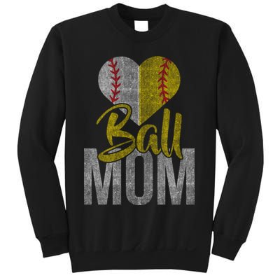 Vintage baseball Mom Sweatshirt