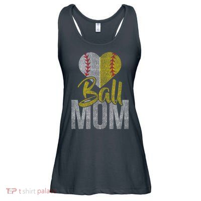 Vintage baseball Mom Ladies Essential Flowy Tank