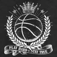 Vintage Basketball Stay True Play Hard Hat