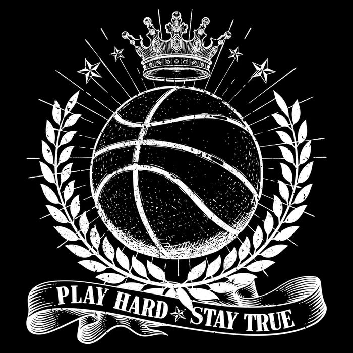 Vintage Basketball Stay True Play Hard Tank Top