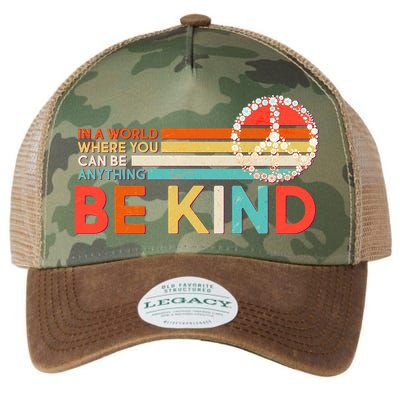 Vintage Be Kind Legacy Tie Dye Trucker Hat