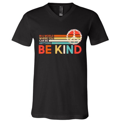 Vintage Be Kind V-Neck T-Shirt