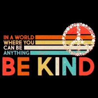 Vintage Be Kind Drawstring Bag