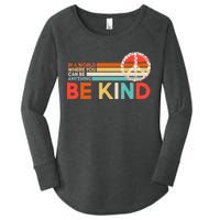 Vintage Be Kind Women's Perfect Tri Tunic Long Sleeve Shirt