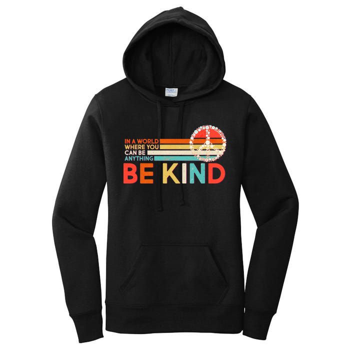 Vintage Be Kind Women's Pullover Hoodie