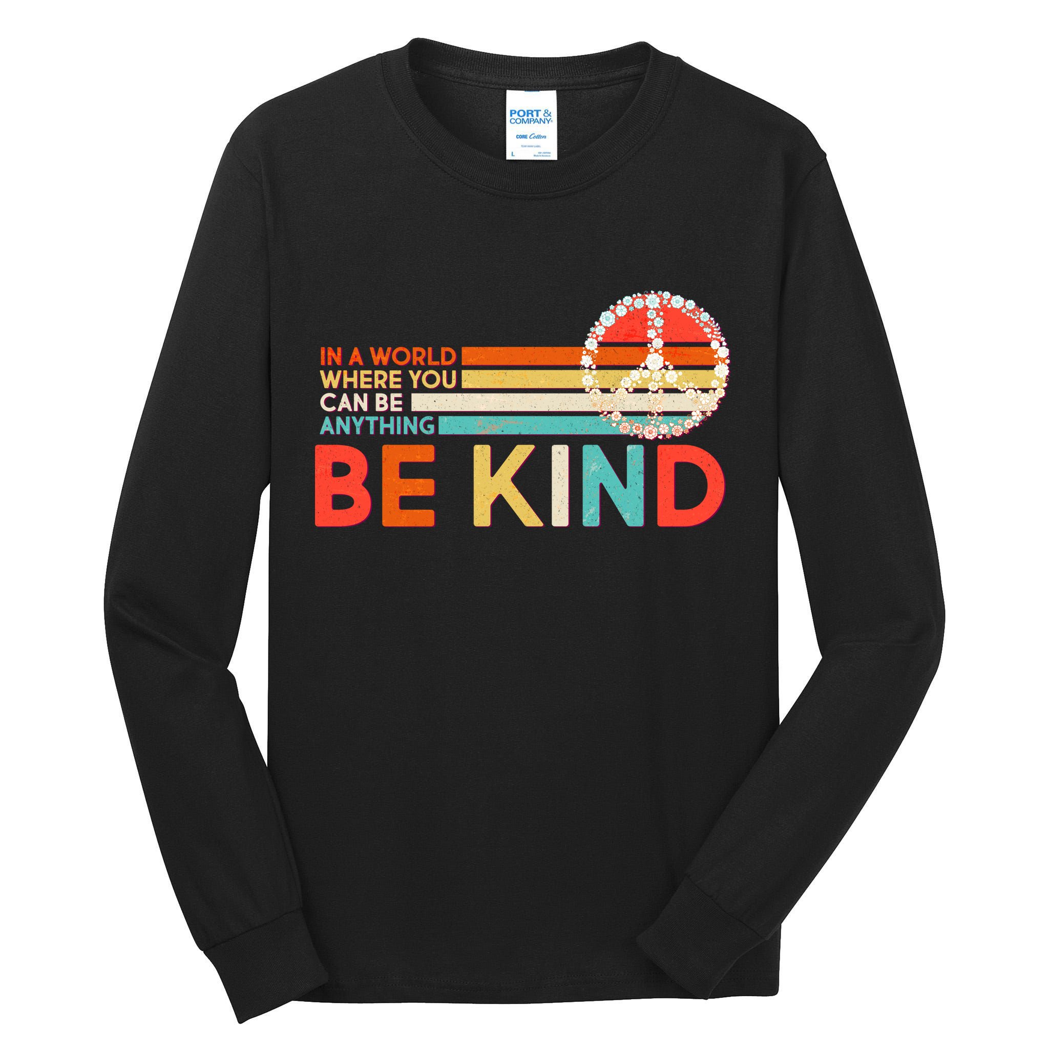 Vintage Be Kind Tall Long Sleeve T-Shirt
