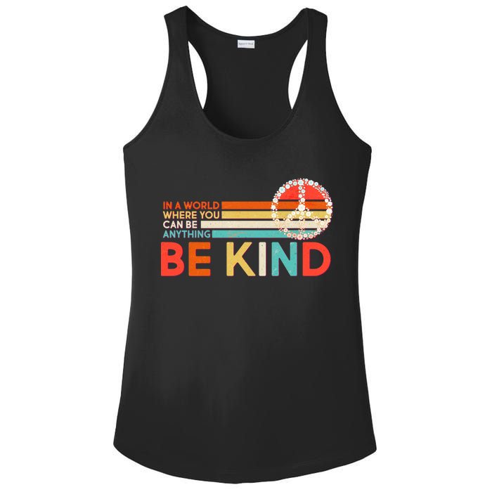 Vintage Be Kind Ladies PosiCharge Competitor Racerback Tank