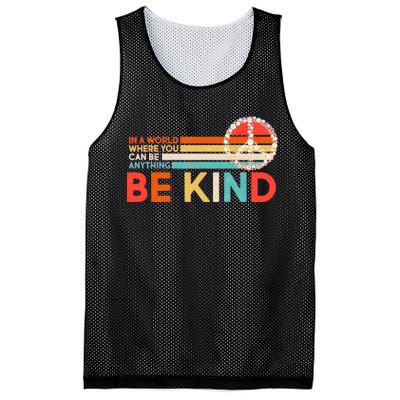 Vintage Be Kind Mesh Reversible Basketball Jersey Tank