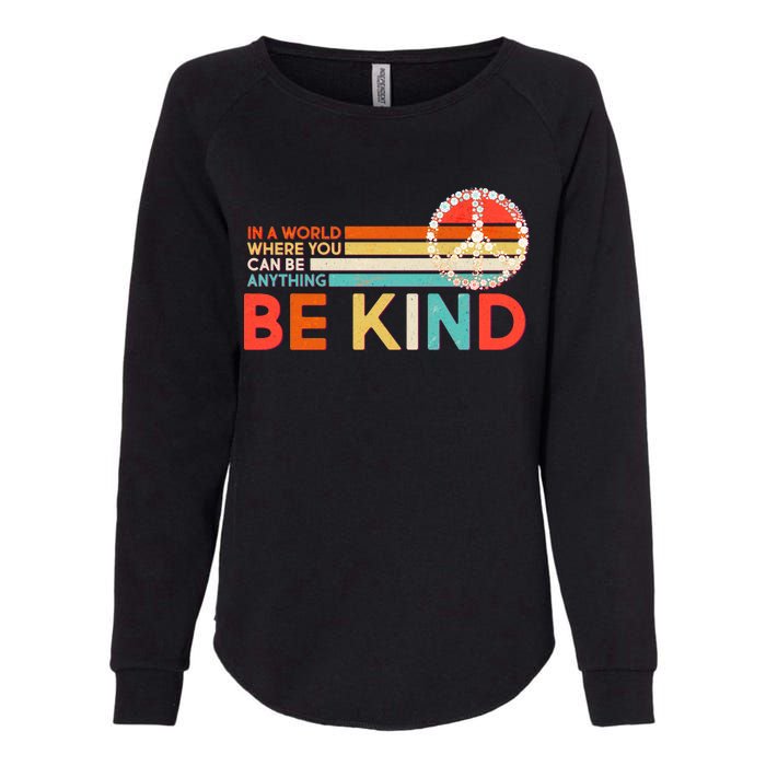 Vintage Be Kind Womens California Wash Sweatshirt