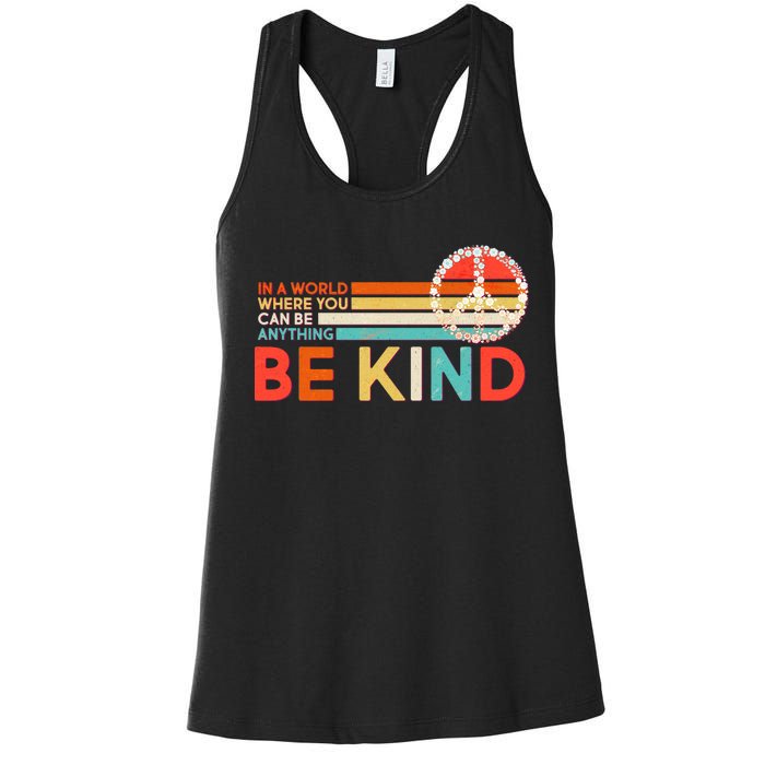 Vintage Be Kind Women's Racerback Tank