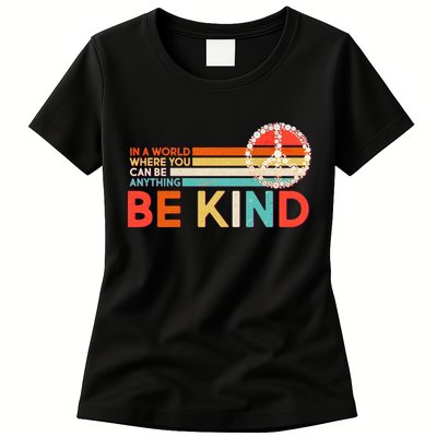 Vintage Be Kind Womens T-Shirt