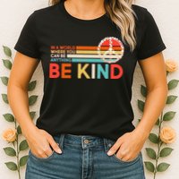 Vintage Be Kind Womens T-Shirt