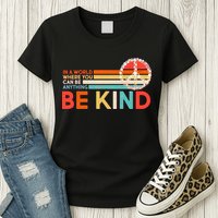 Vintage Be Kind Womens T-Shirt