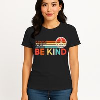 Vintage Be Kind Womens T-Shirt