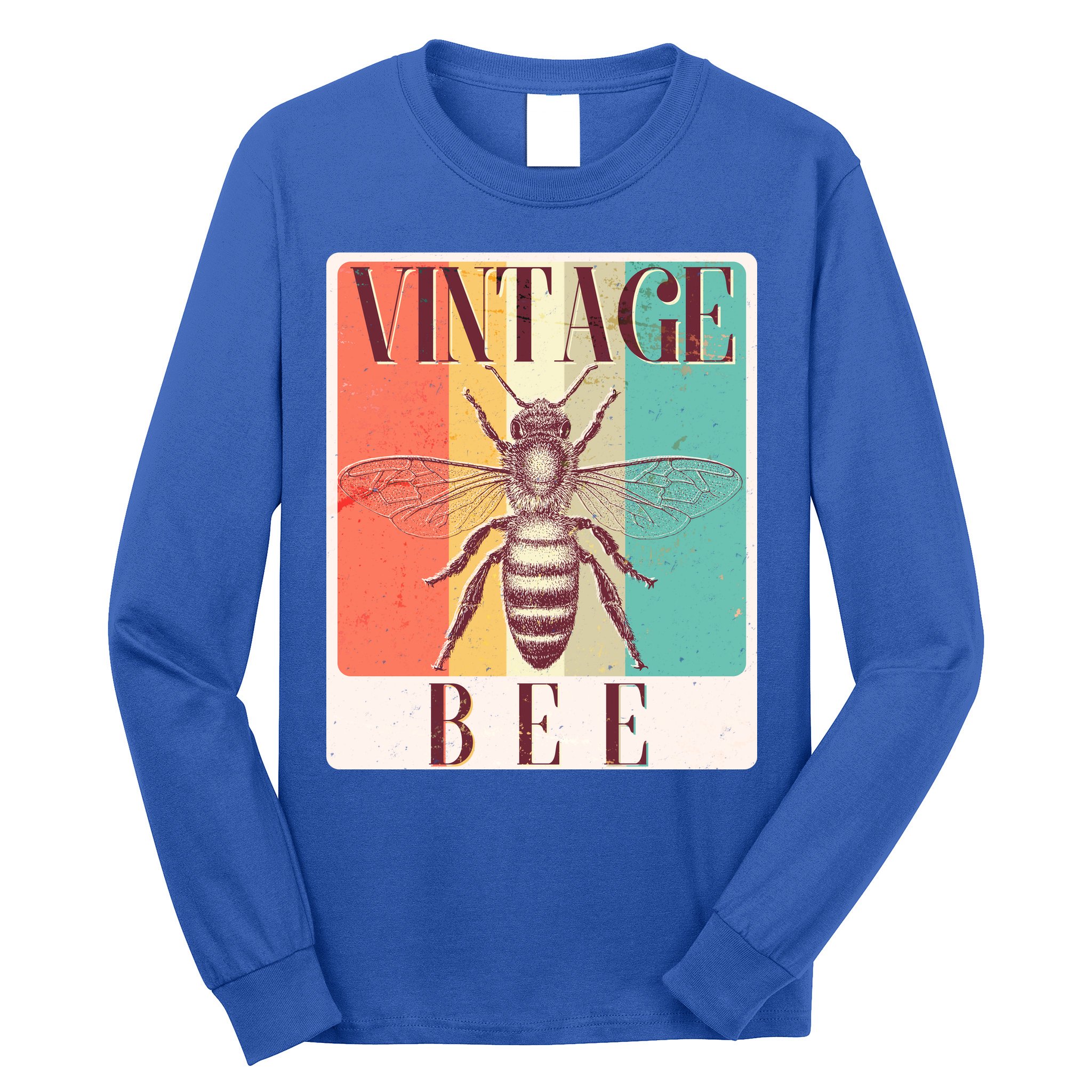 Vintage Bee Long Sleeve Shirt