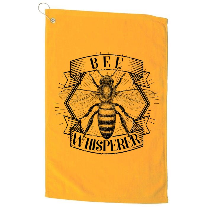 Vintage Bee Whisperer Platinum Collection Golf Towel