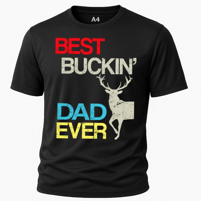 Vintage Best Buckin Dad Hunting Performance Shirt