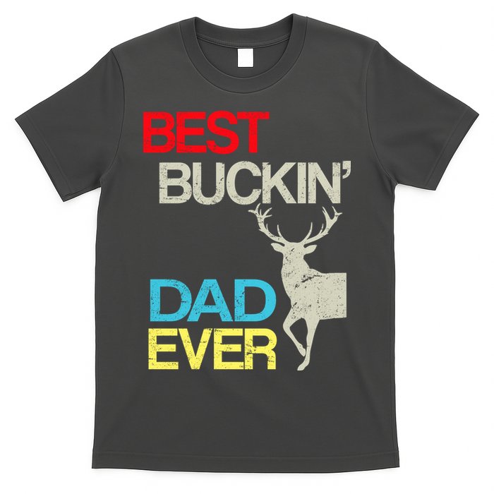 Vintage Best Buckin Dad Hunting T-Shirt