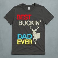 Vintage Best Buckin Dad Hunting T-Shirt