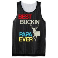 Vintage Best Buckin Papa Hunting Mesh Reversible Basketball Jersey Tank