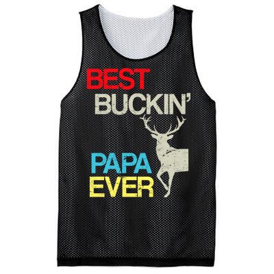 Vintage Best Buckin Papa Hunting Mesh Reversible Basketball Jersey Tank