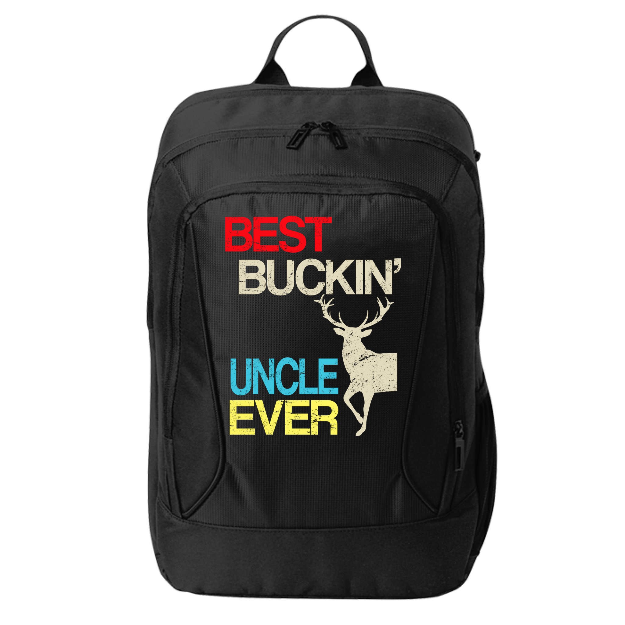Vintage Best Buckin Uncle Hunting City Backpack