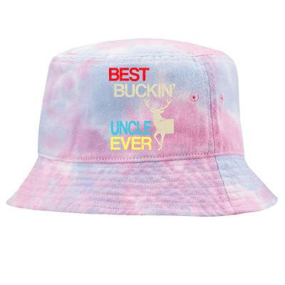 Vintage Best Buckin Uncle Hunting Tie-Dyed Bucket Hat