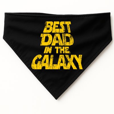 Vintage Best Dad In The Galaxy USA-Made Doggie Bandana