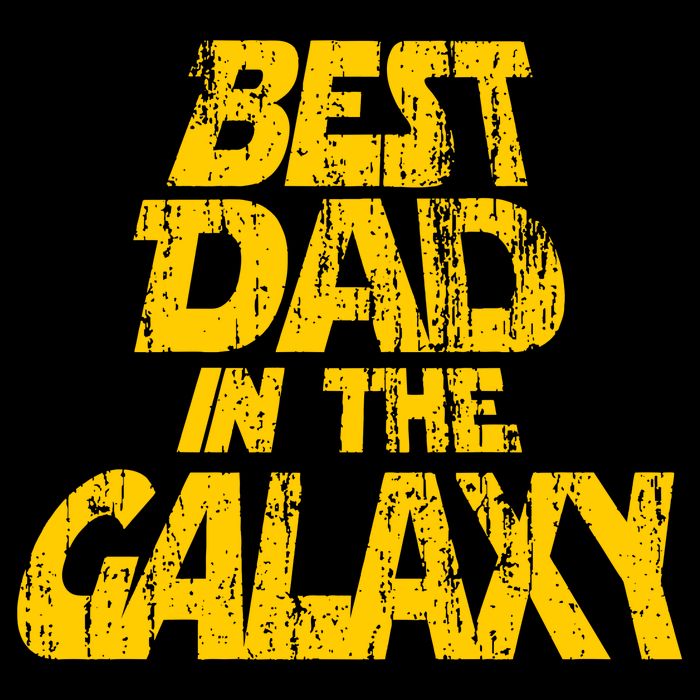 Vintage Best Dad In The Galaxy Baby Bodysuit