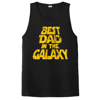 Vintage Best Dad In The Galaxy PosiCharge Competitor Tank