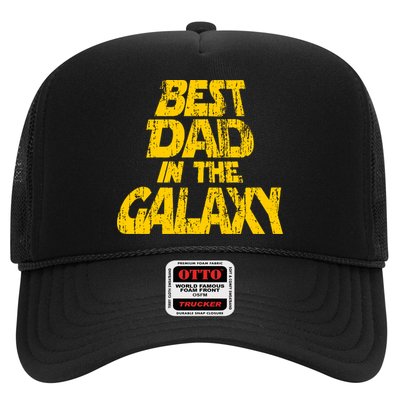 Vintage Best Dad In The Galaxy Trucker Hat