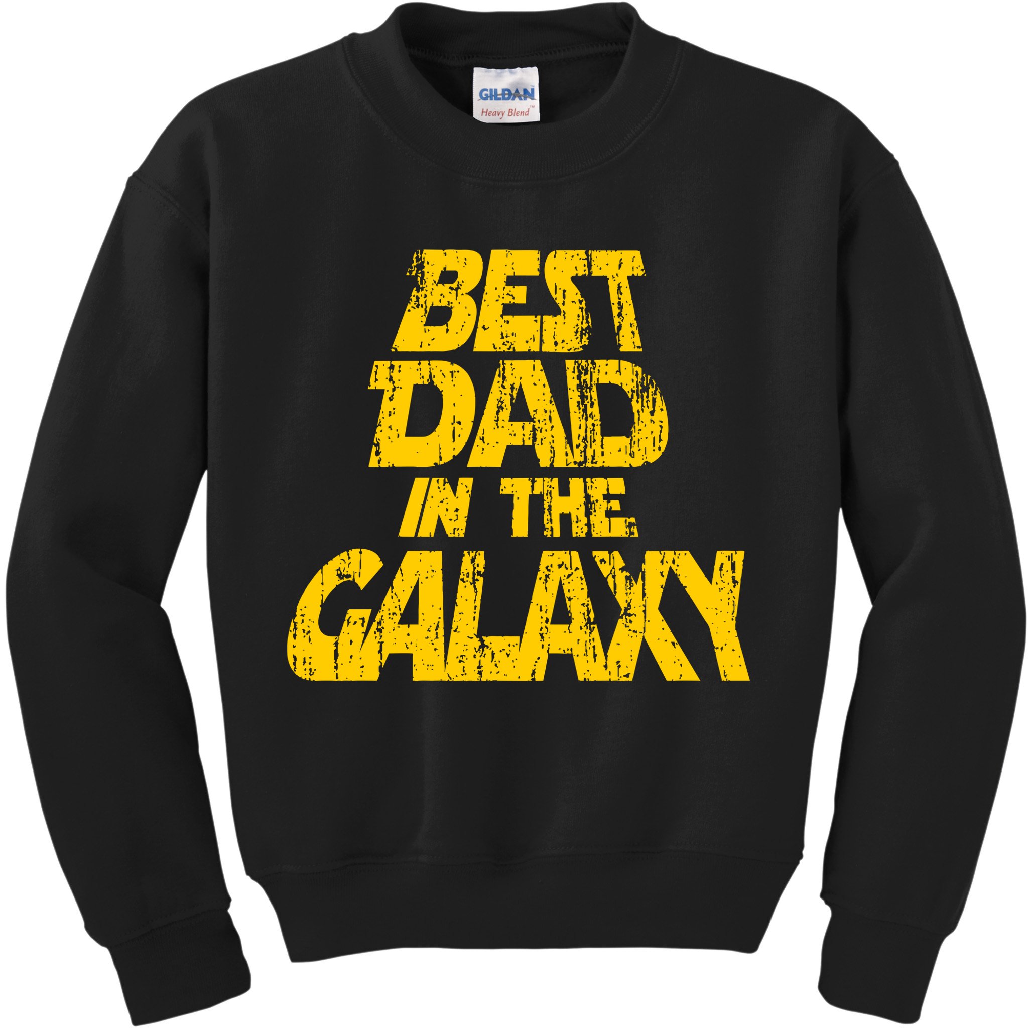 Vintage Best Dad In The Galaxy Kids Sweatshirt